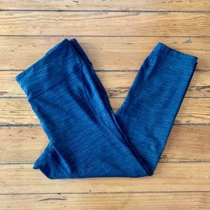 Outdoor Voices Black & Grey Textured Legging